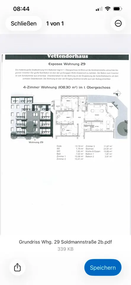 4 Zimmer Wohnung mit 113 m² in Greifswald – Bild 5