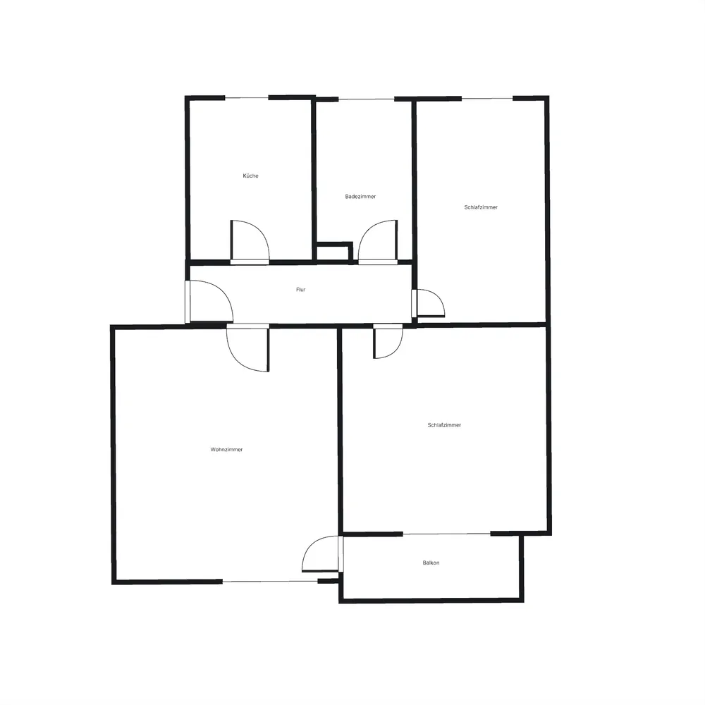 3 Zimmer Wohnung mit 63 m² in Braunschweig – Bild 4
