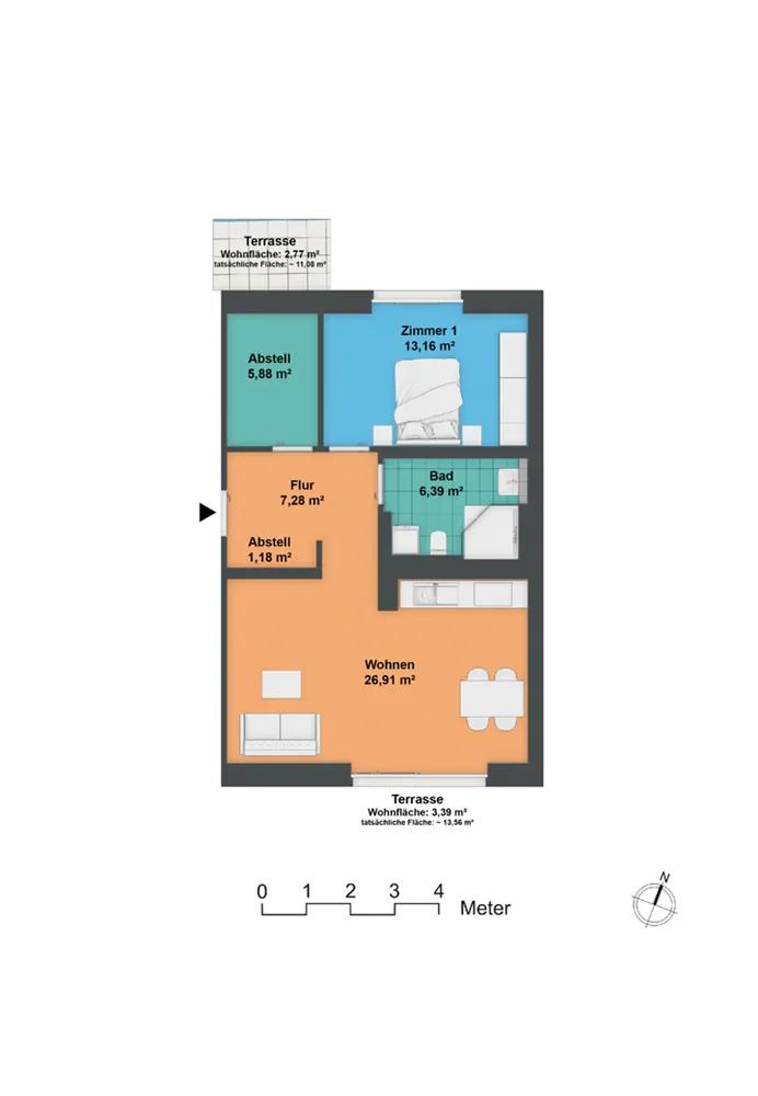 2 Zimmer Wohnung mit 67 m² in Hannover – Bild 9