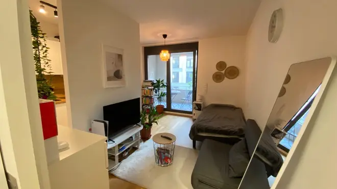 1 Zimmer Wohnung mit 28 m² in Frankfurt am Main – Bild 2