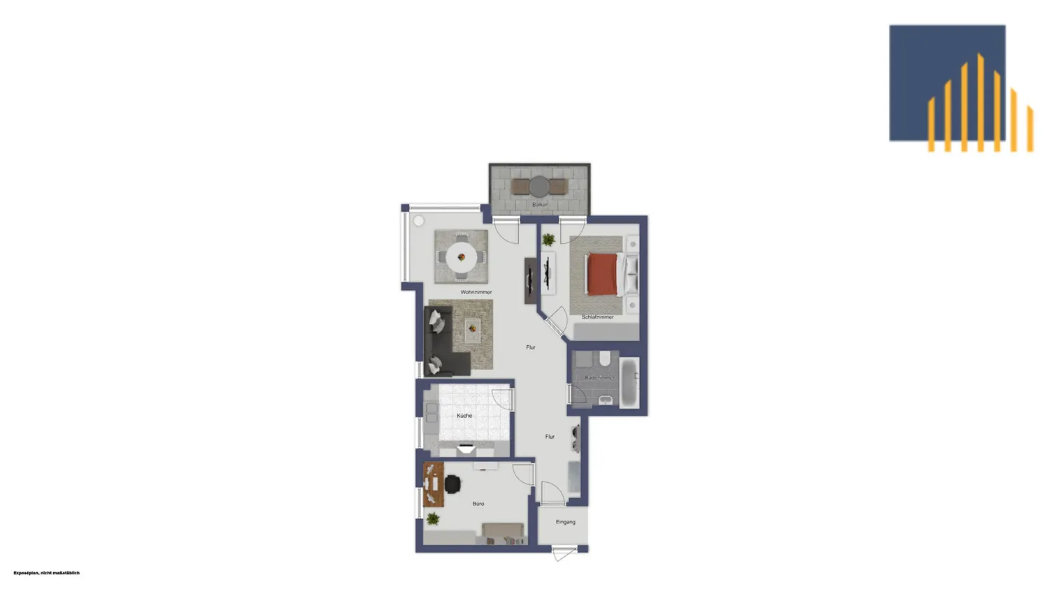 3 Zimmer Wohnung mit 71 m² in Reutlingen – Bild 11