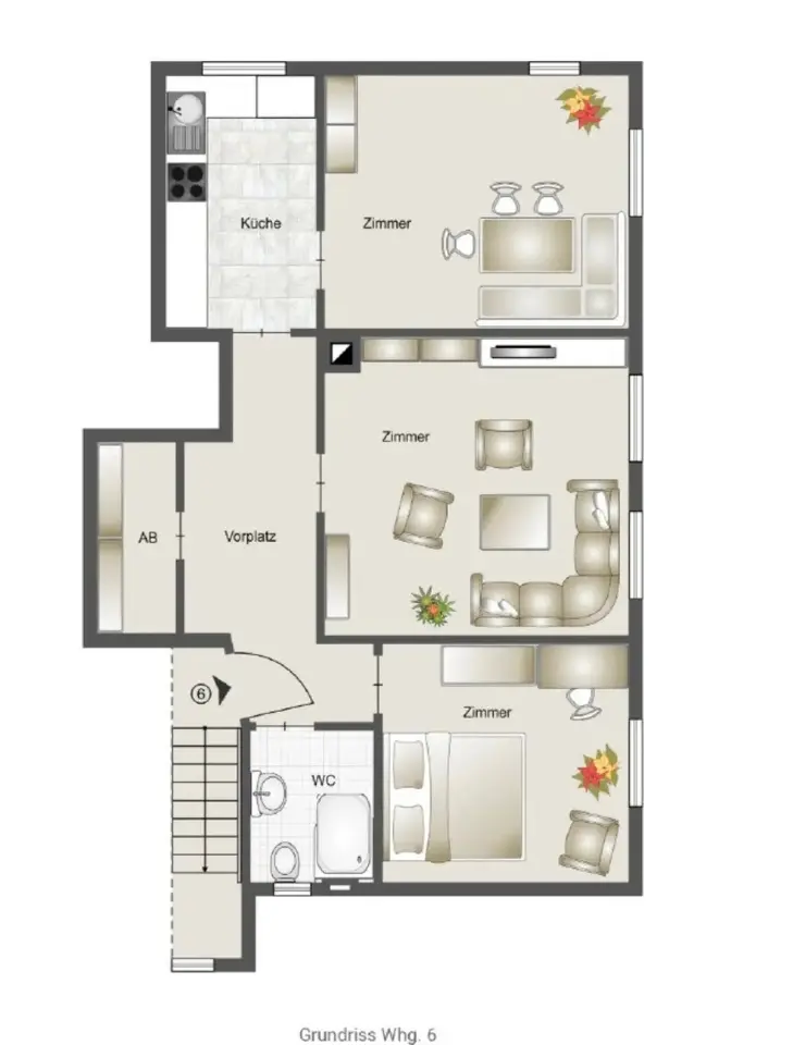 WG-Zimmer mit 18 m² in Stuttgart – Bild 5