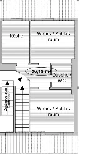 2 Zimmer Wohnung mit 36 m² in Mönchengladbach – Bild 5