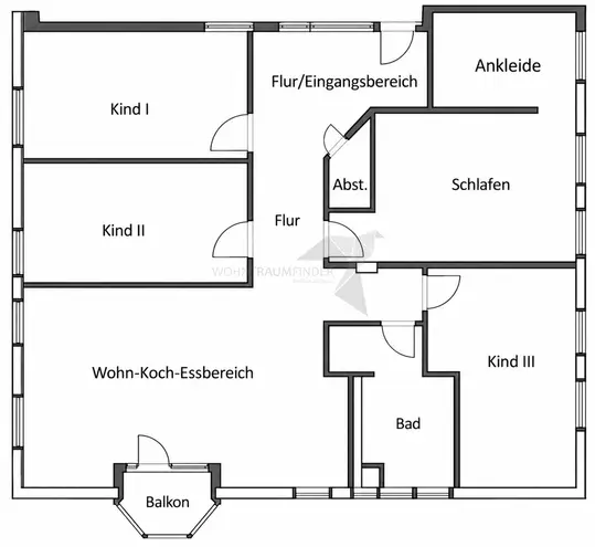 5 Zimmer Wohnung mit 106 m² in Chemnitz – Bild 2