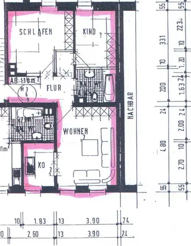3 Zimmer Wohnung mit 55 m² in Chemnitz – Bild 11