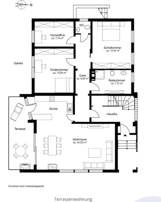4 Zimmer Wohnung mit 91 m² in Norderstedt – Bild 9