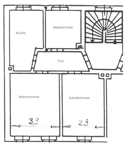 2 Zimmer Wohnung mit 46 m² in Leipzig – Bild 2
