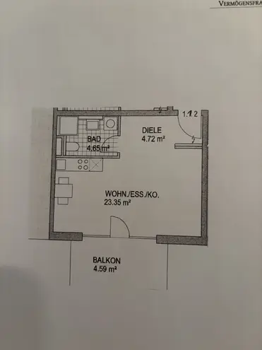 1 Zimmer Wohnung mit 37 m² in Freiburg im Breisgau – Bild 7