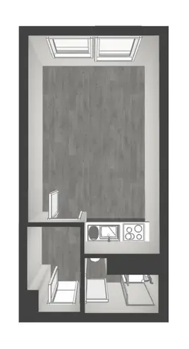 1 Zimmer Wohnung mit 22 m² in Halle (Saale) – Bild 10