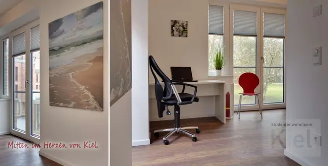 1 Zimmer Wohnung mit 30 m² in Kiel – Bild 1