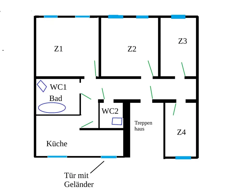 2 Zimmer Wohnung mit 55 m² in Jena – Bild 5