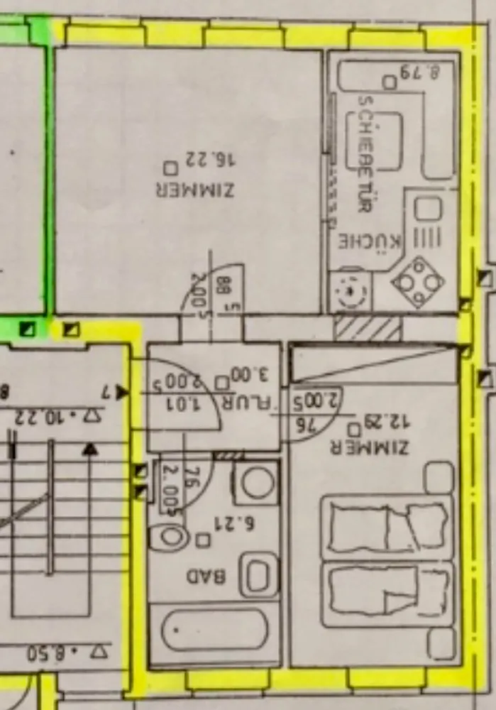 2 Zimmer Wohnung mit 48 m² in Erfurt – Bild 6