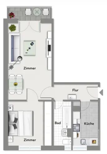 2 Zimmer Wohnung mit 51 m² in Dresden – Bild 10