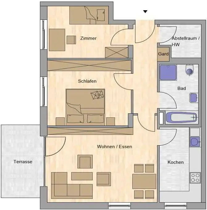 3 Zimmer Wohnung mit 80 m² in Jena – Bild 5