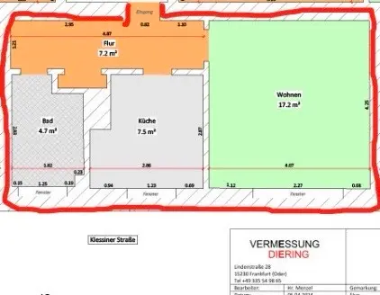Studio mit 30 m² in Frankfurt (Oder) – Bild 4
