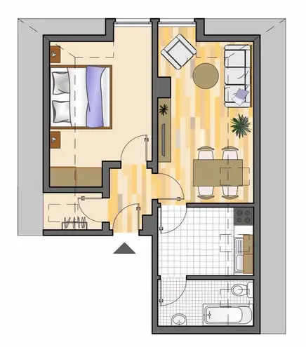 3 Zimmer Wohnung mit 42 m² in Gelsenkirchen – Bild 2