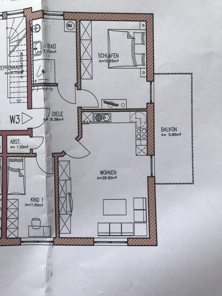 3 Zimmer Wohnung mit 78 m² in Ingolstadt – Bild 3