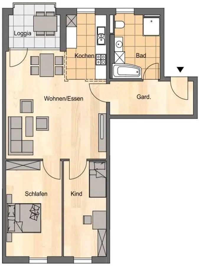 3 Zimmer Wohnung mit 95 m² in Jena – Bild 5