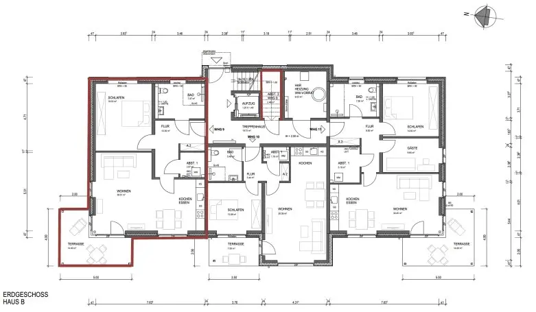 2 Zimmer Wohnung mit 81 m² in Wilhelmshaven – Bild 5