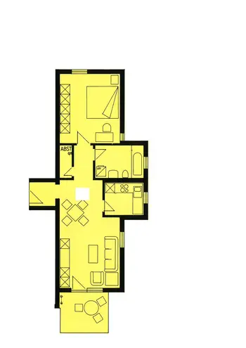 2 Zimmer Wohnung mit 62 m² in Dresden – Bild 2