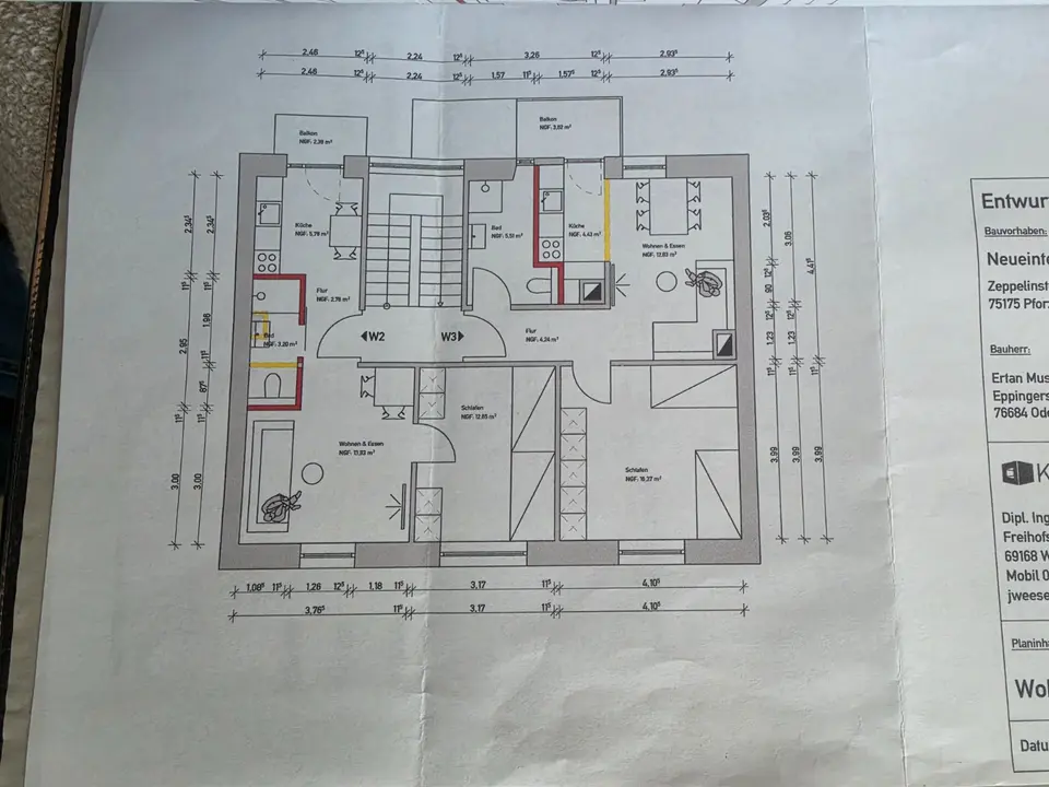 2 Zimmer Wohnung mit 47 m² in Pforzheim – Bild 7
