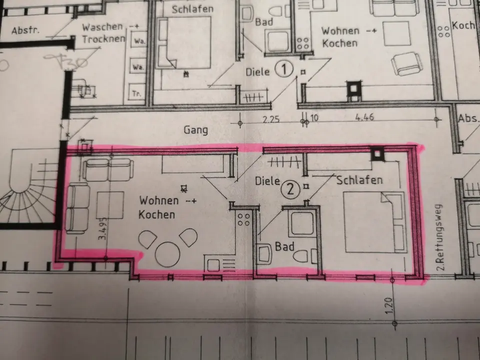 Studio mit 38 m² in Gütersloh – Bild 2