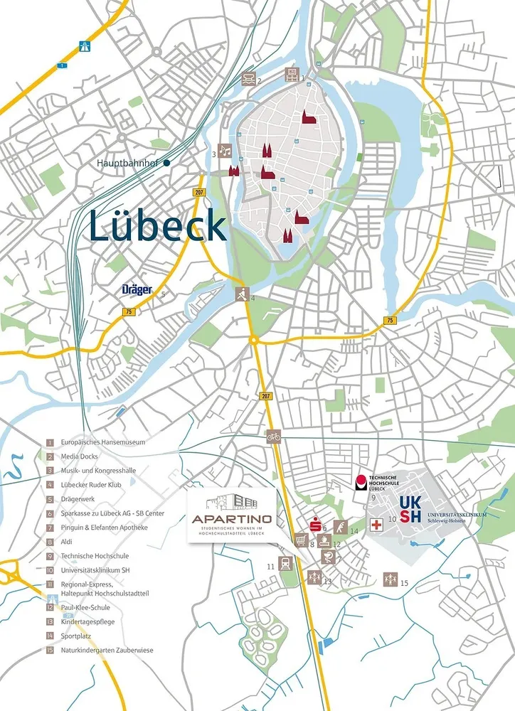 1 Zimmer Wohnung mit 30 m² in Lübeck – Bild 4