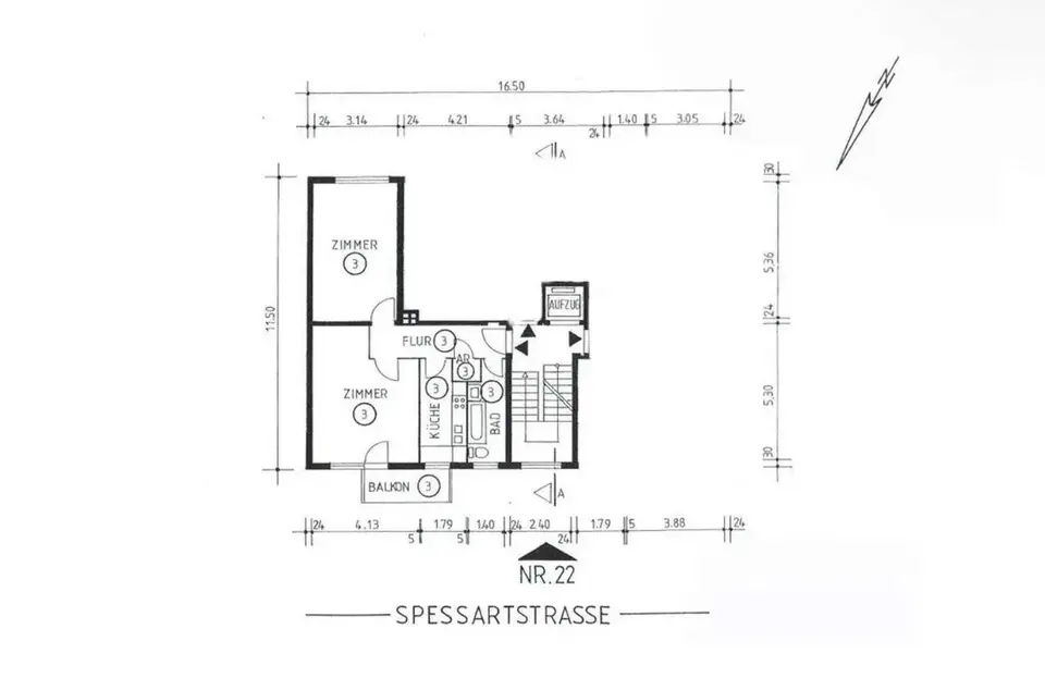 2 Zimmer Wohnung mit 43 m² in Rüsselsheim am Main – Bild 8
