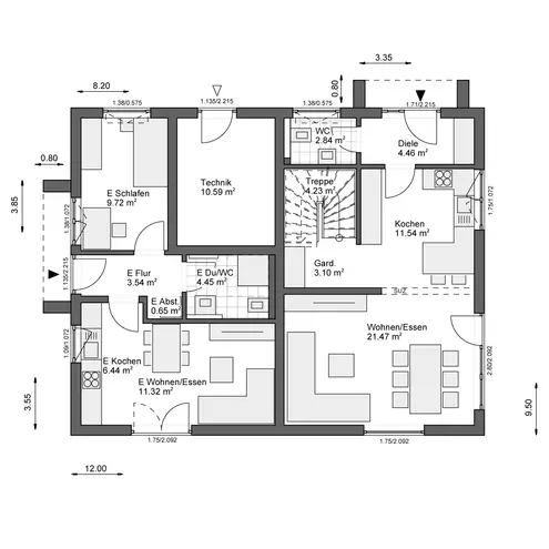 6 Zimmer Haus mit 191 m² in Gütersloh – Bild 2