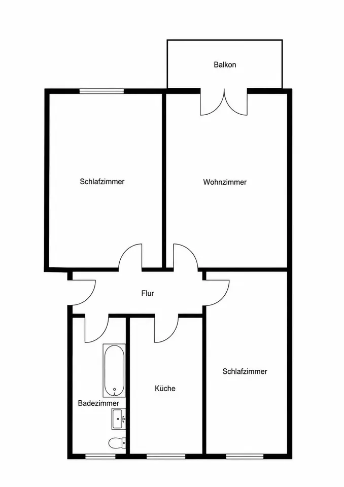 3 Zimmer Wohnung mit 60 m² in Jena – Bild 6