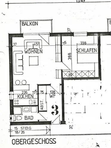 2 Zimmer Wohnung mit 53 m² in Oldenburg – Bild 1