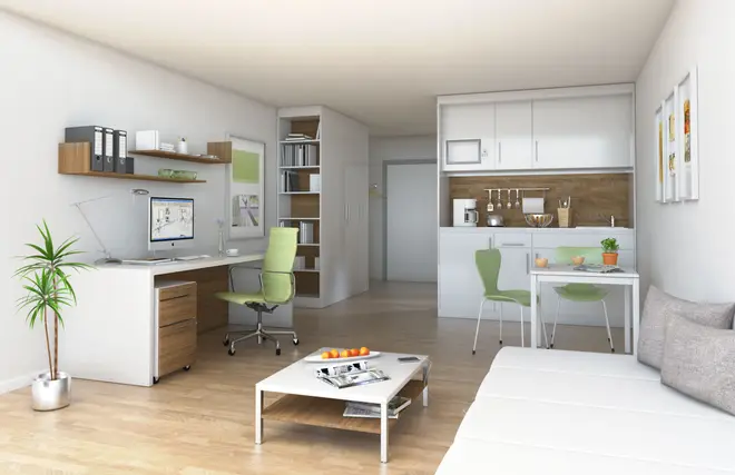 1 Zimmer Wohnung mit 25 m² in Augsburg – Bild 6