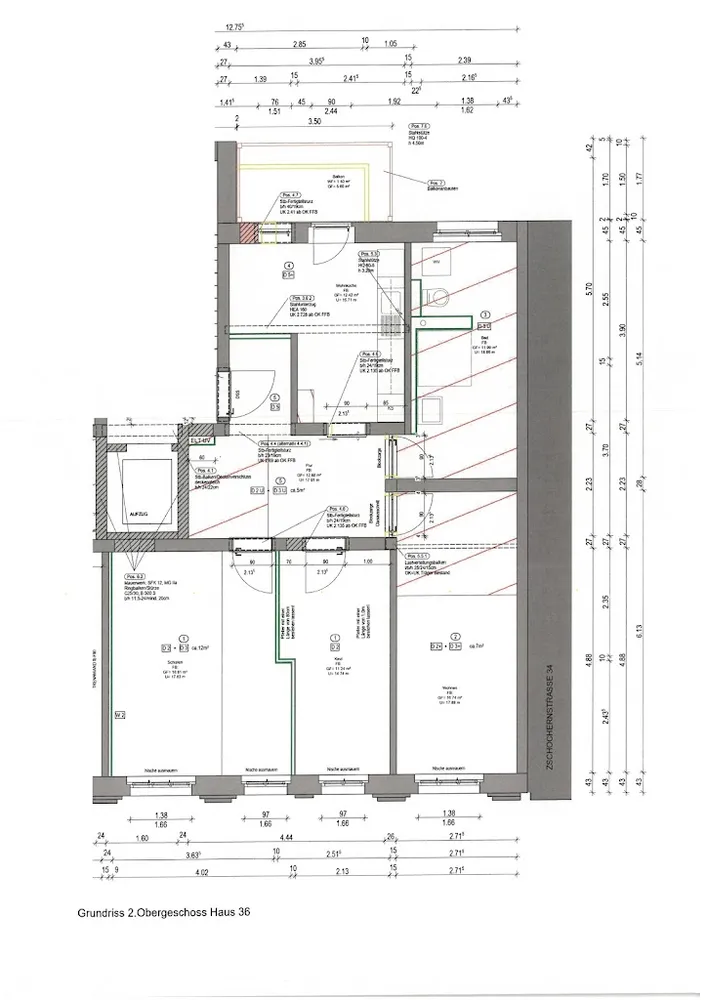 3 Zimmer Wohnung mit 87 m² in Gera – Bild 3