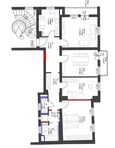 4 Zimmer Wohnung mit 103 m² in Augsburg – Bild 10