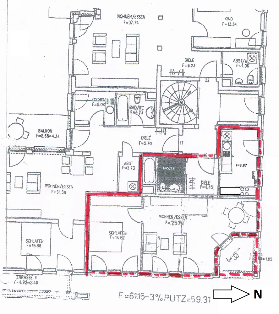 2 Zimmer Wohnung mit 59 m² in Karlsruhe – Bild 7