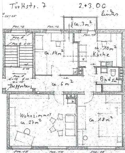 3 Zimmer Wohnung mit 80 m² in Hannover – Bild 5