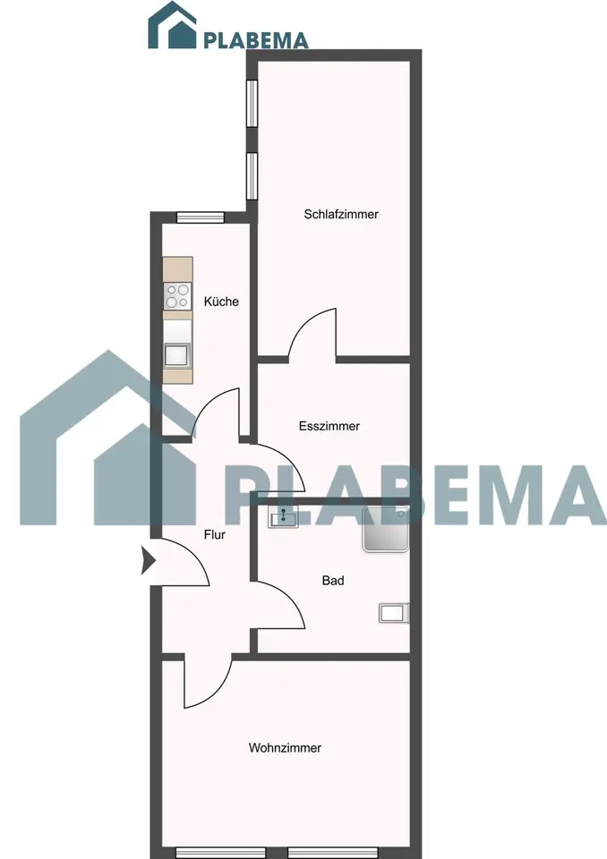 3 Zimmer Wohnung mit 56 m² in Schwerin – Bild 10
