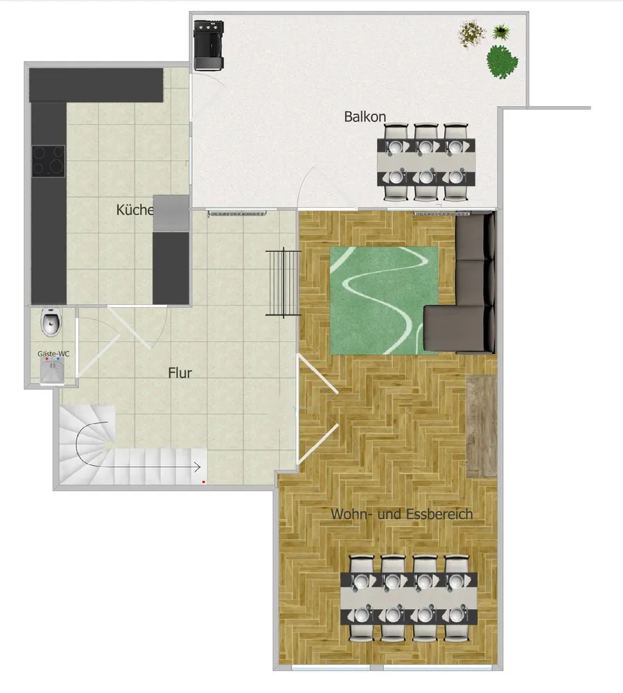 4 Zimmer Wohnung mit 163 m² in Bonn – Bild 4
