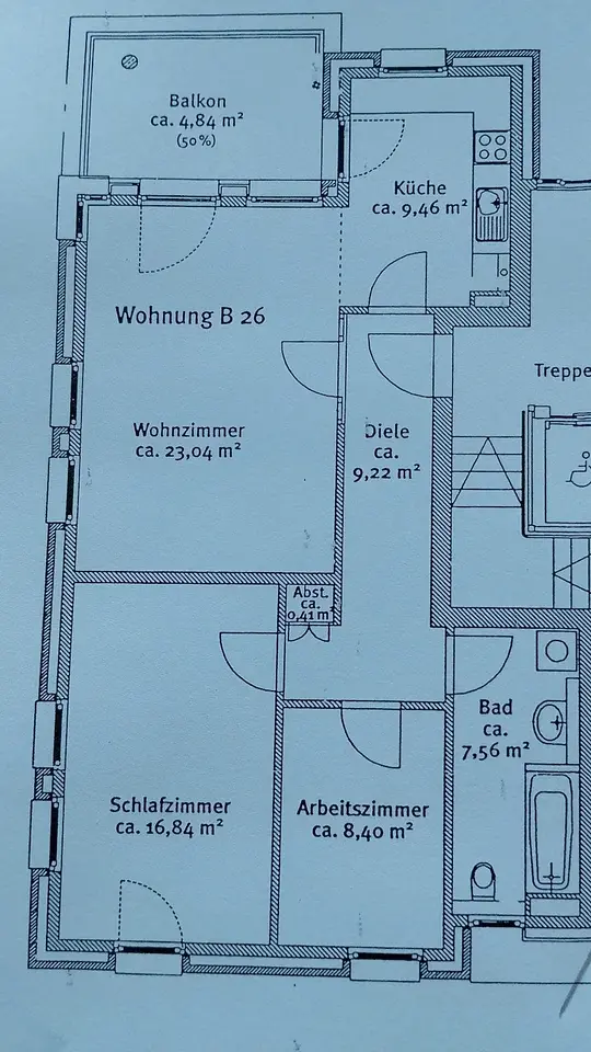 3 Zimmer Wohnung mit 80 m² in Lüneburg – Bild 8