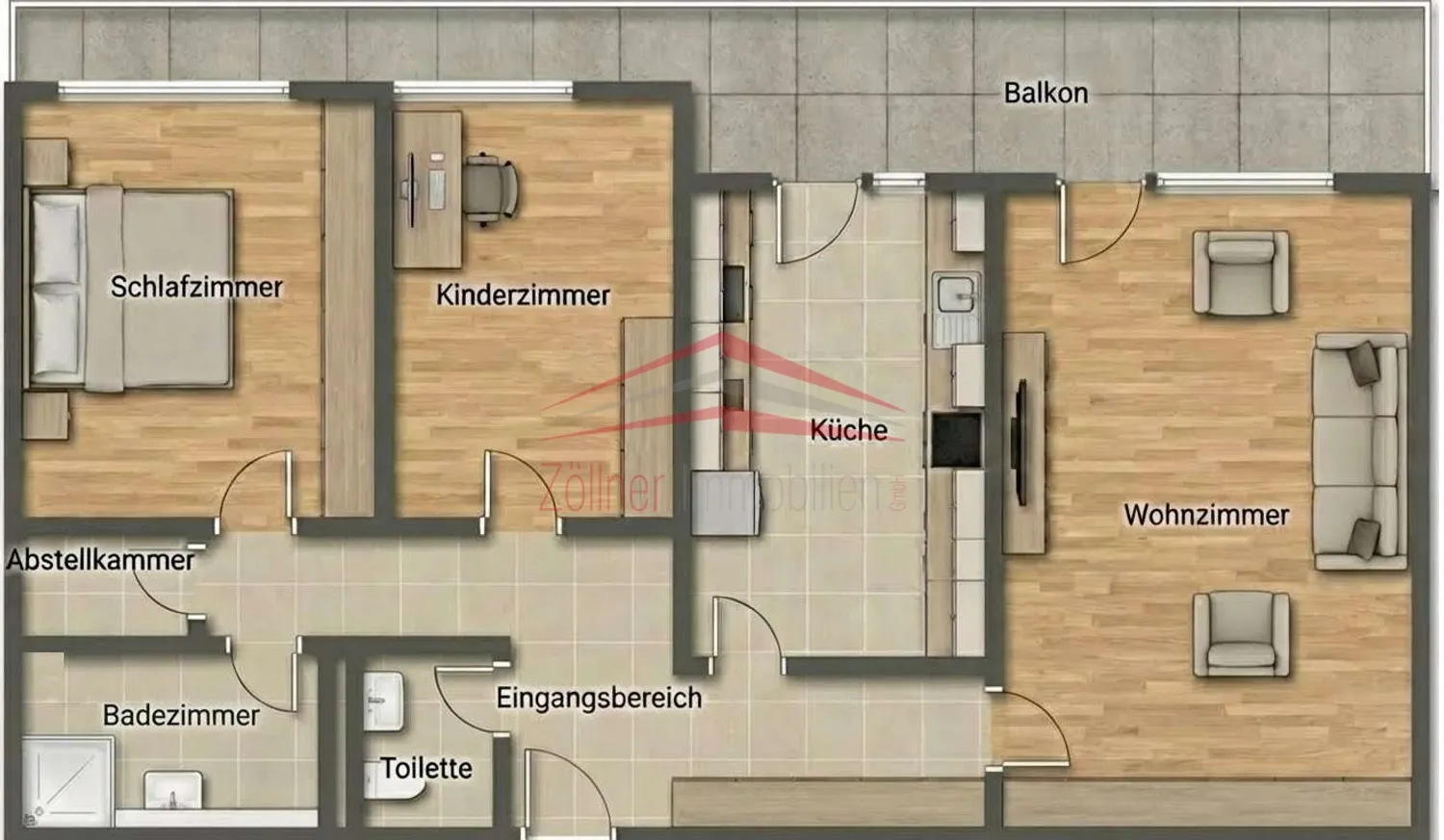 3 Zimmer Wohnung mit 91 m² in Aalen – Bild 12