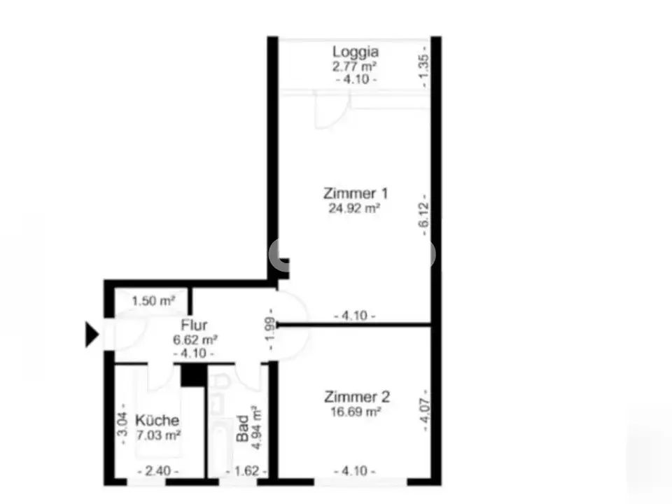 2 Zimmer Wohnung mit 37 m² in Berlin – Bild 5