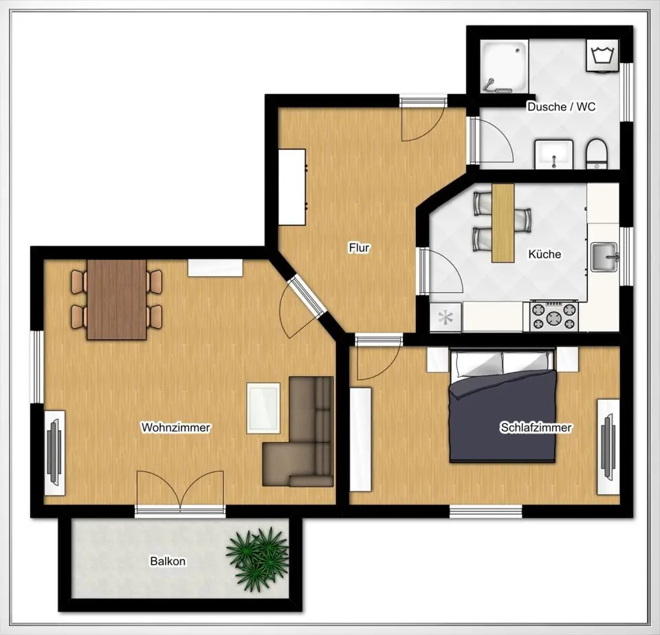 WG-Zimmer mit 65 m² in Oranienburg – Bild 7
