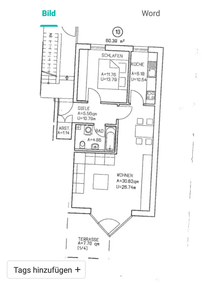 2 Zimmer Wohnung mit 63 m² in Regensburg – Bild 9