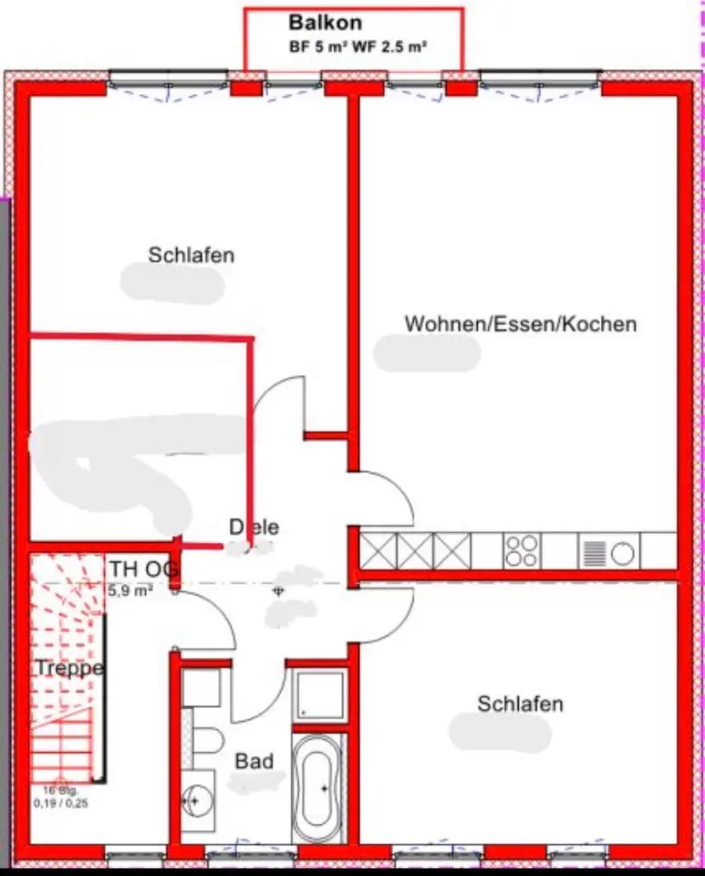 4 Zimmer Wohnung mit 110 m² in Gießen – Bild 8