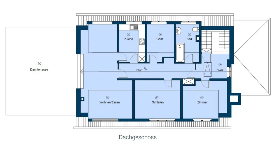 5 Zimmer Wohnung mit 150 m² in Saarbrücken – Bild 8