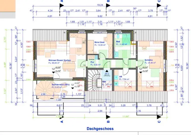 3 Zimmer Wohnung mit 103 m² in Borken – Bild 5