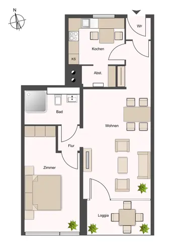2 Zimmer Wohnung mit 63 m² in Marburg – Bild 5