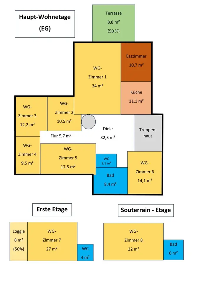 WG-Zimmer mit 240 m² in Saarbrücken – Bild 5