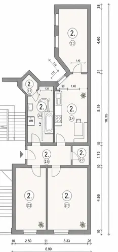 3 Zimmer Wohnung mit 72 m² in Halle (Saale) – Bild 11