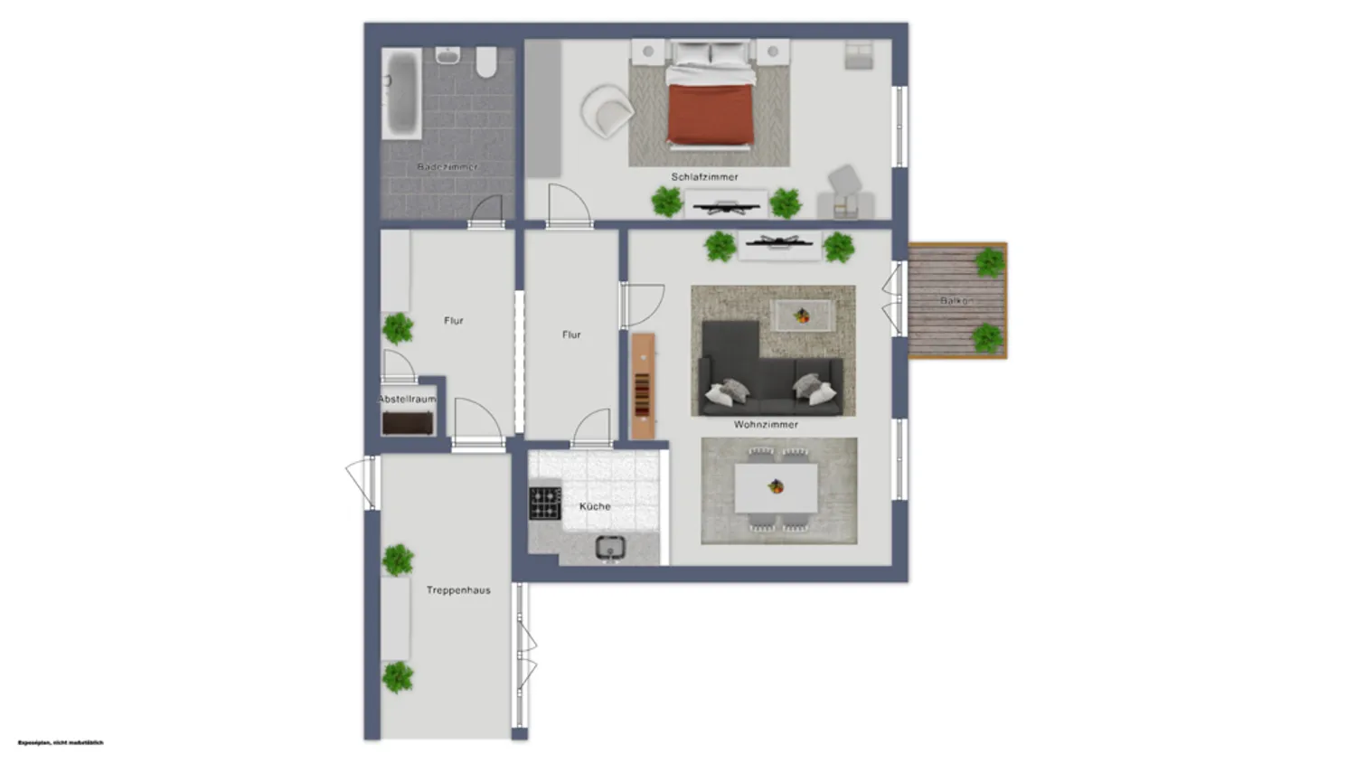 2 Zimmer Wohnung mit 75 m² in Flensburg – Bild 11